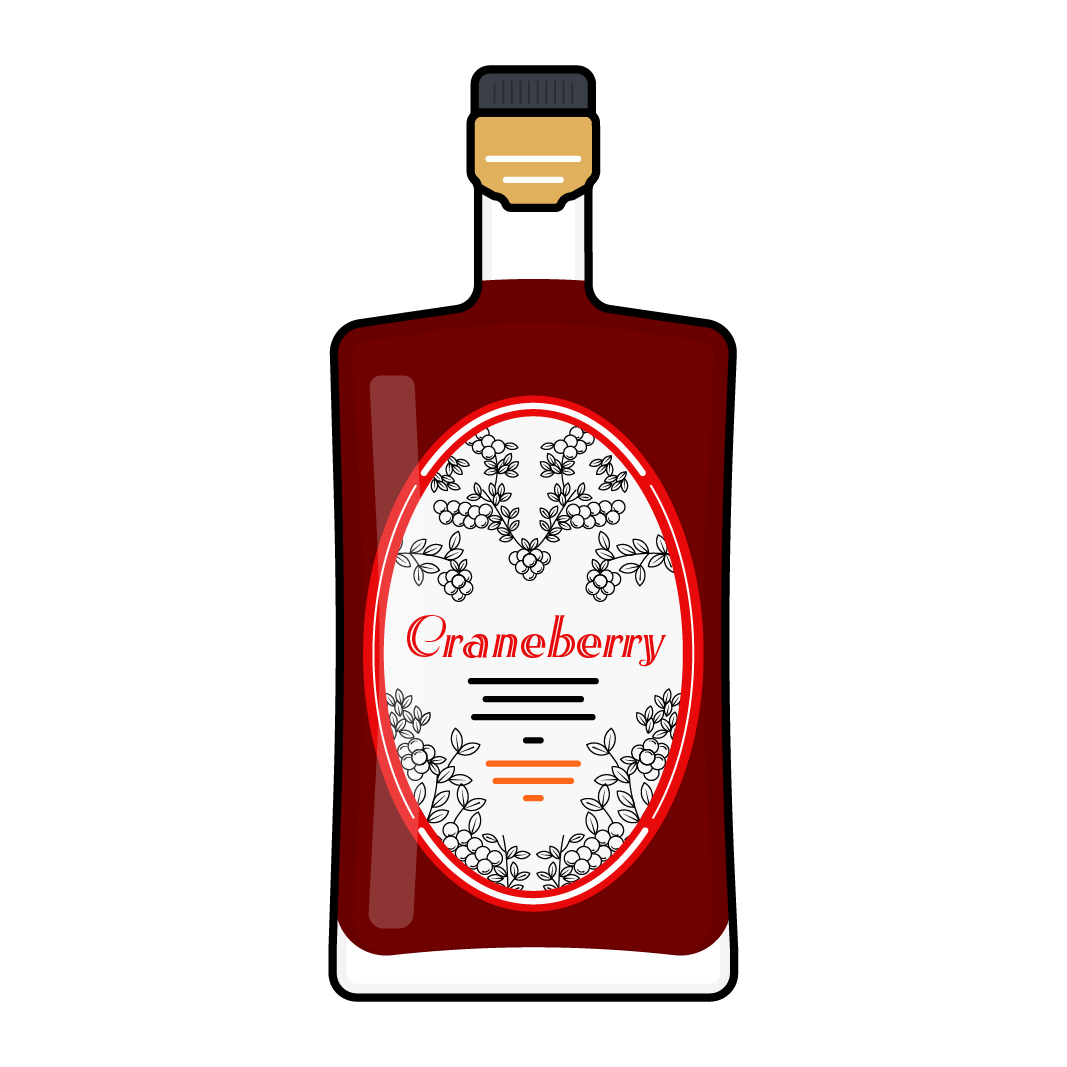 GrandTen Distillery small batch craft New England Craneberry cranberry Liqueur is great in spring, winter, summer, and autumn craft cocktails