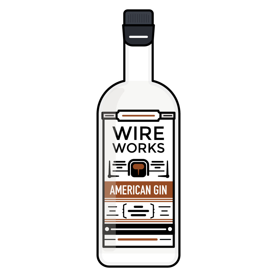 Wire Works is GrandTen Distilling’s craft small batch gin for winter, autumn, spring and summer cocktails